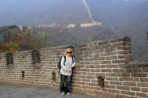 On the Great Wall, Mutianyu (October 2013)