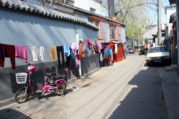 Street scenes in a Hutong