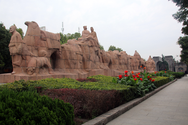 Silk Road monument Xi'an