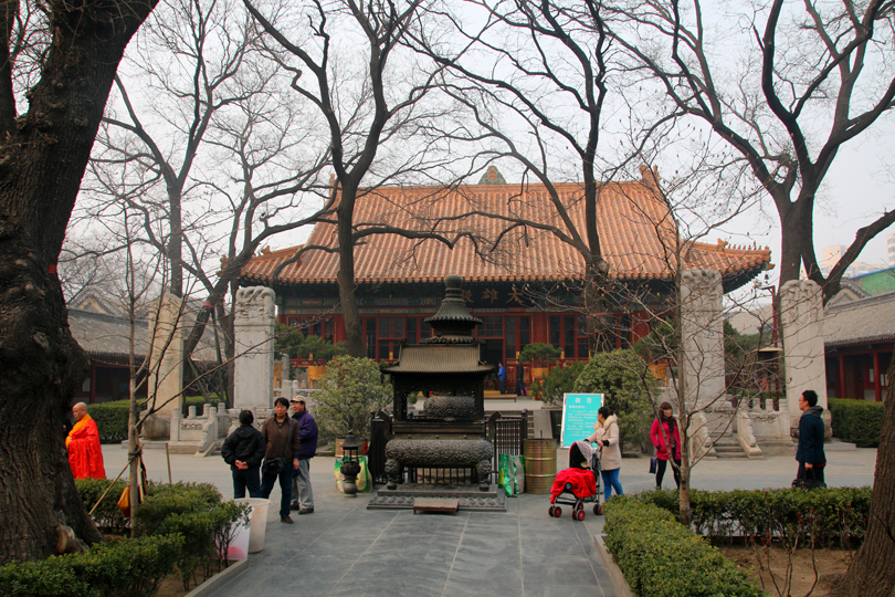 Guangji-Tempel Xicheng-Distrikt Peking China