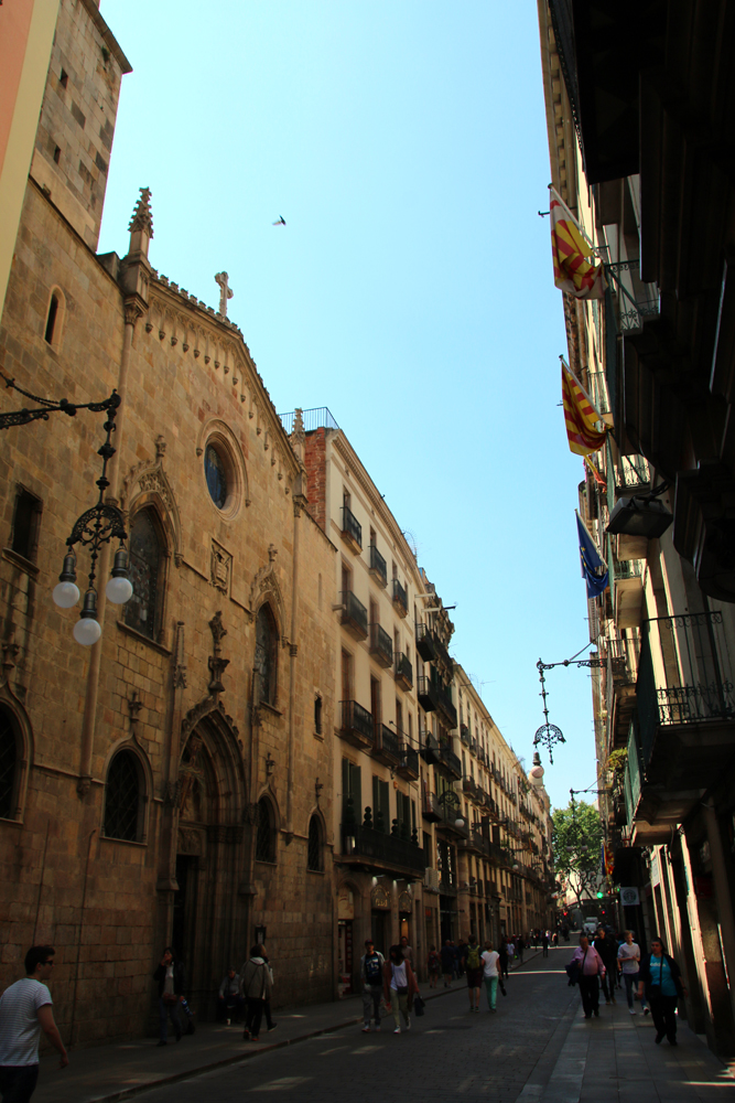 Gothisches Viertel Barcelona Spanien