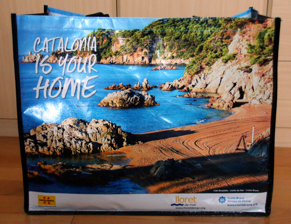 Giveaway Bag TBEX Europe 2015 Lloret de Mar Costa Brava Spain