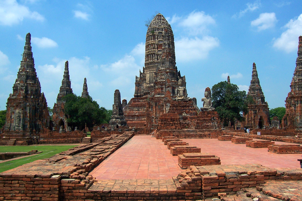 Wat Chai Watthanaram Ayutthaya Temples of Ayutthaya Thailand
