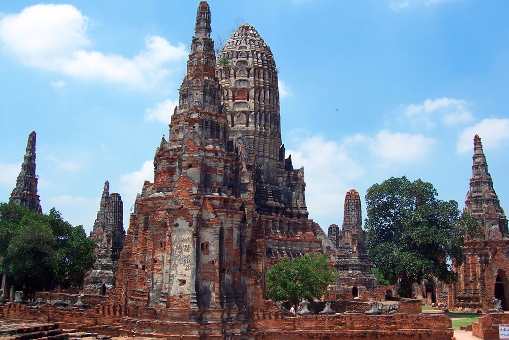 Wat Chai Watthanaram Ayutthaya Tempel von Ayutthaya Thailand