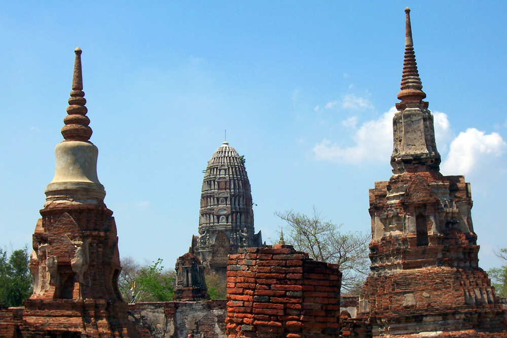 Wat Mahathat Ayutthaya Tempel von Ayutthaya Thailand