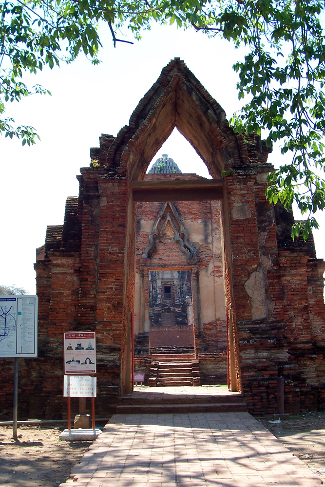 Wat Ratchaburana Ayuthaya Tempel von Ayutthaya Thailand
