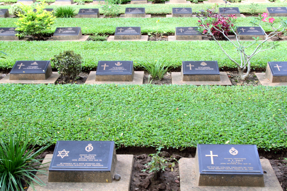 Kanchanaburi War Cemetery Kanchanaburi Thailand Asia