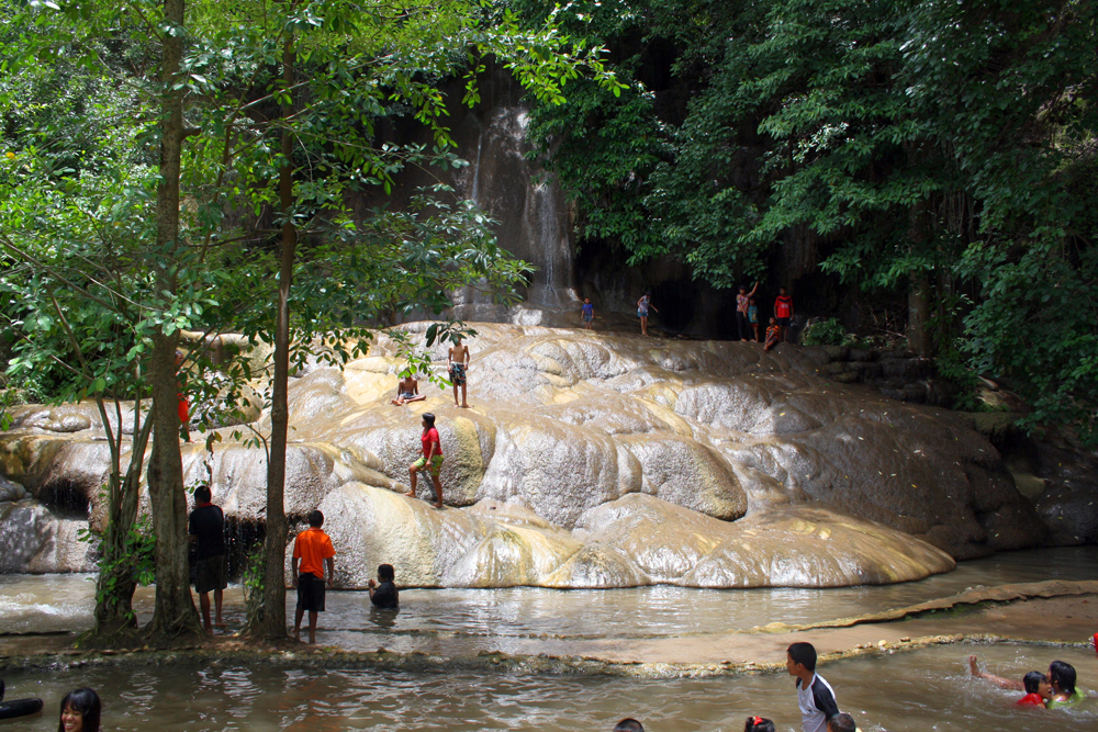 Sai Yok Noi Waterfall Kanchanaburi Thailand Asia