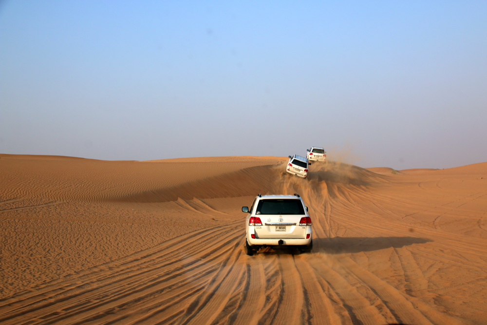 Desert safari Sharjah United Arab Emirates Middle East