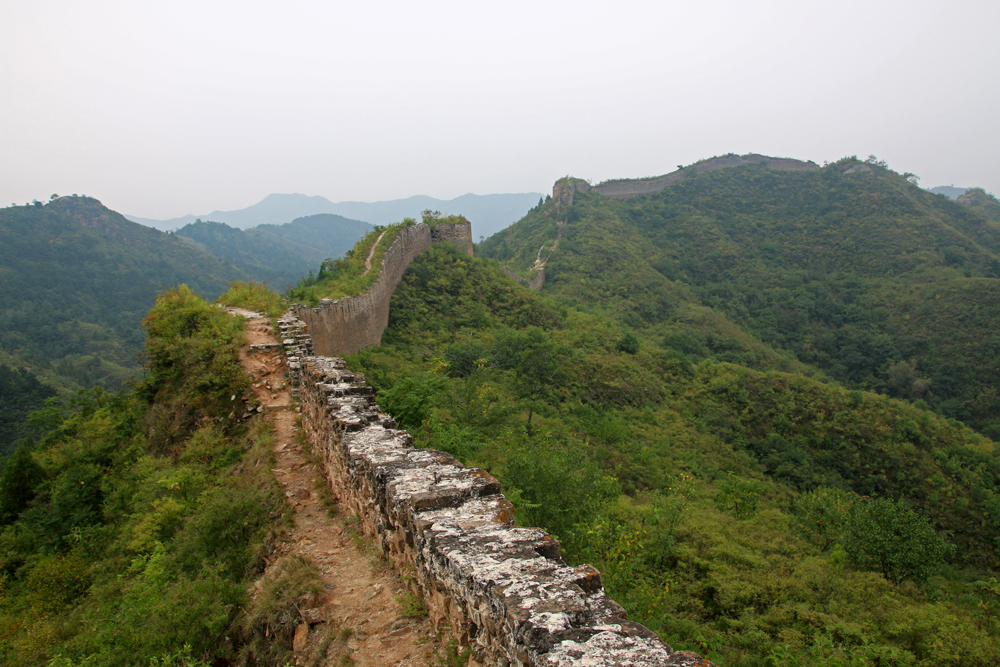 Chinesische Mauer Gubeikou Miyun Hebei Peking China Asien