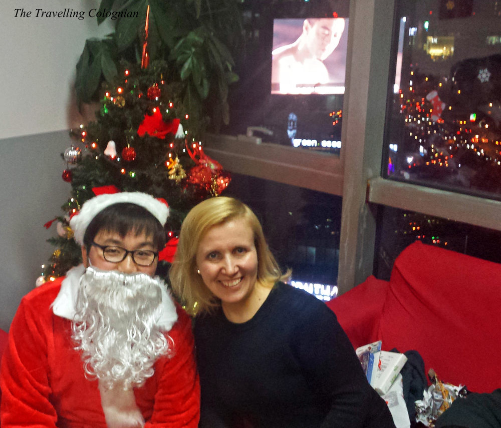 Reiseblogger-Rückblick 2017 Weihnachtsfeier Hutong School Sanlitun Peking China ASIEN