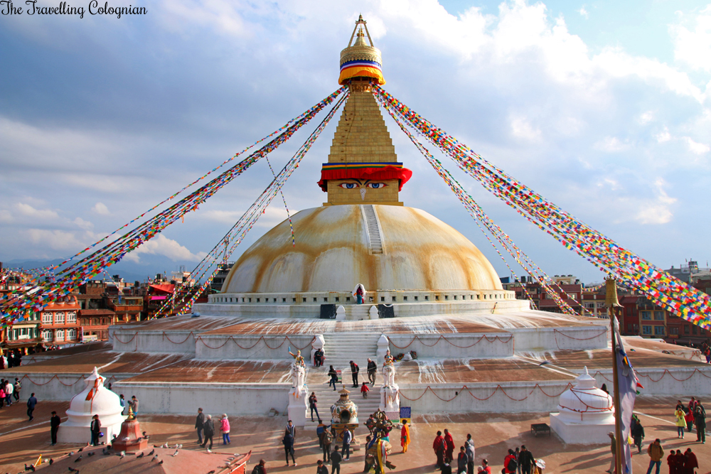 Travel Blogger Review 2017 A year like no other Boudhanath Kathmandu Nepal South Asia ASIEN 