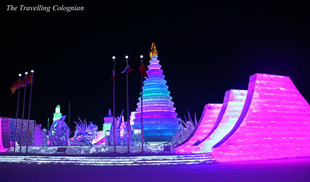 Harbin Schnee- und Eisfestival Eis- und Schneewelt Harbin Heilongjiang China ASIEN