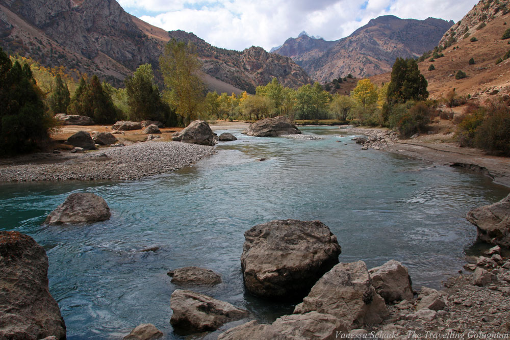 Landschaft Fann-Gebirge Tadschikistan Zentralasien ASIEN