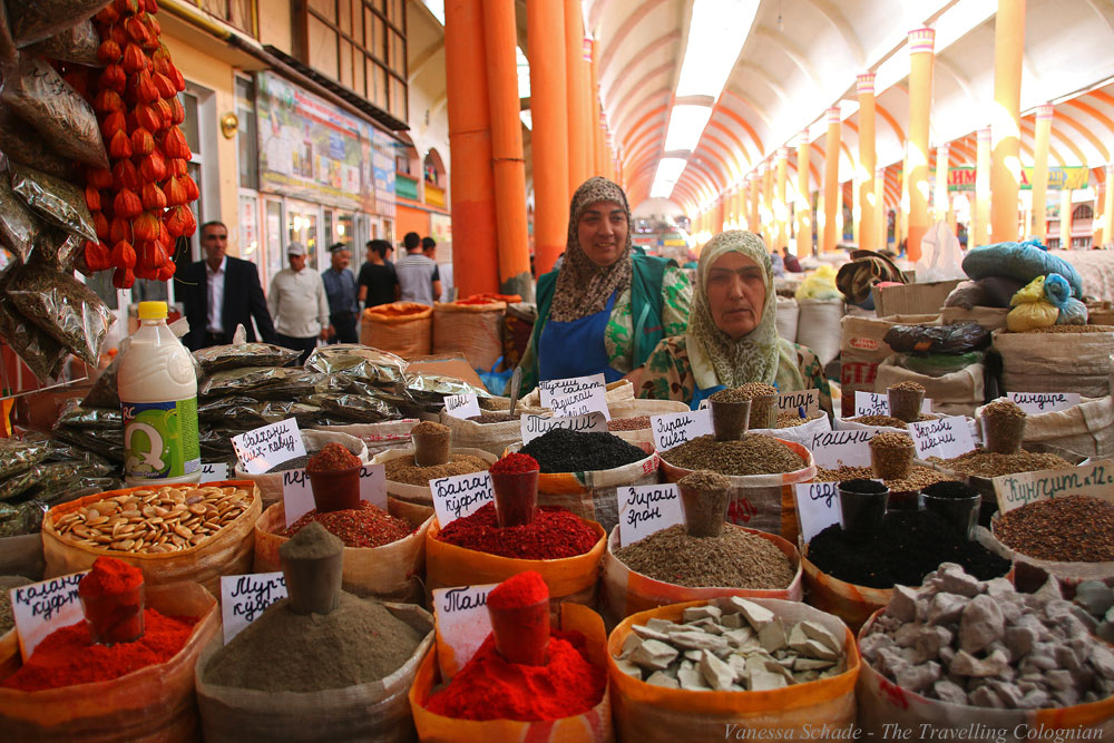 Markt von Chudschand Tadschikistan Zentralasien ASIEN