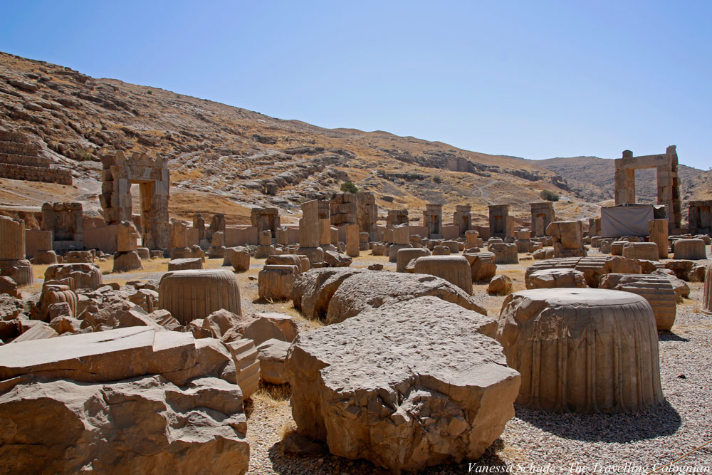 Hundert-Säulen-Saal Persepolis Iran NAHER OSTEN ORIENT