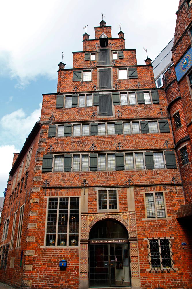 Das Roselius-Haus in Bremen ist im Renaissance-Stil erbaut und beherbergt das gleichnamige Museum