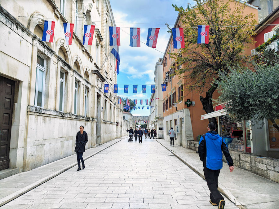 Take a self-guided walking tour around Zadar