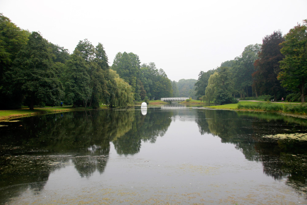 Großzügige Teichanlage im Kurpark in Hamm