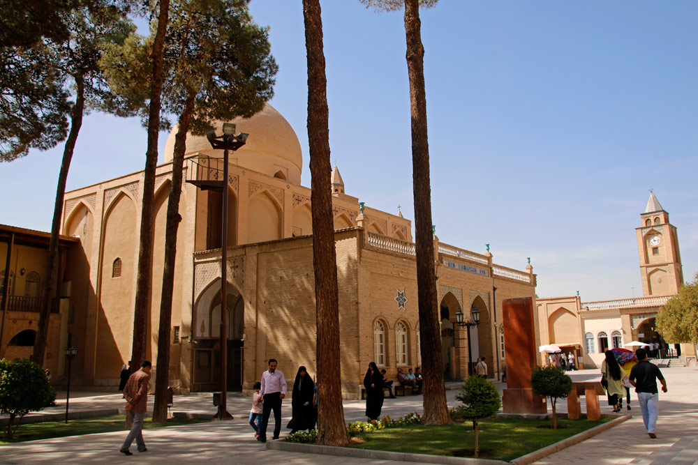 Rear of the Vank Cathedral in Isfahan, Iran