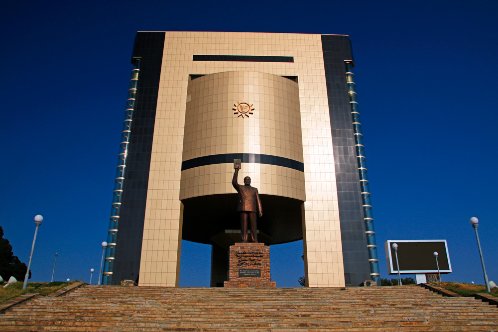 Das Unabhängigkeits-Gedenkmuseum in Windhoek, Namibia
