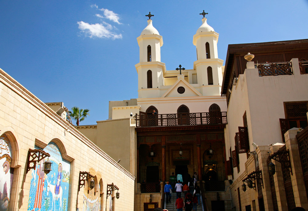 Die Hängende Kirche im Koptischen Viertel in Kairo