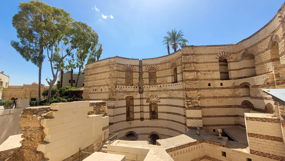 Das Koptische Museum im Koptischen Viertel in Kairo