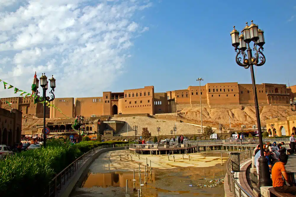 Die Zitadelle von Erbil