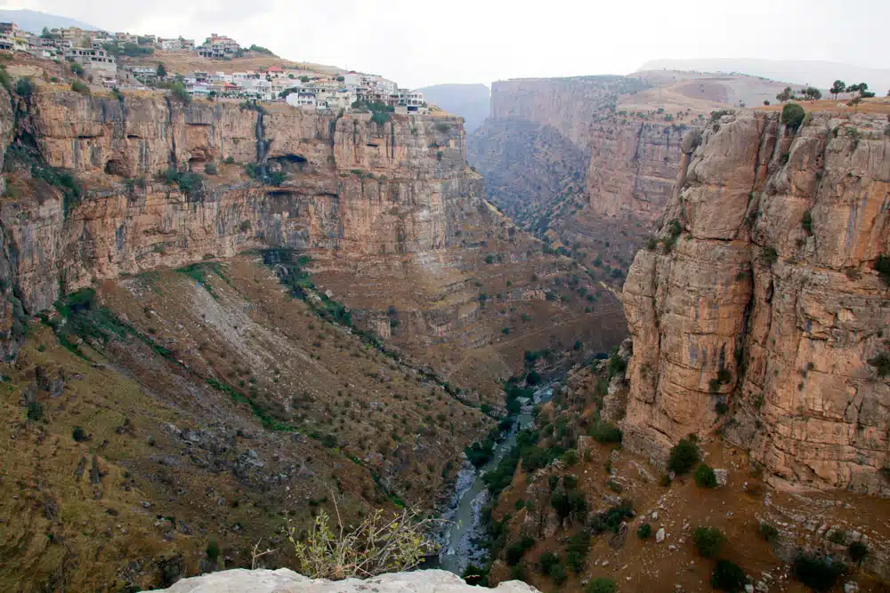 Rawanduz-Canyon an der Hamilton Road in Kurdistan Irak