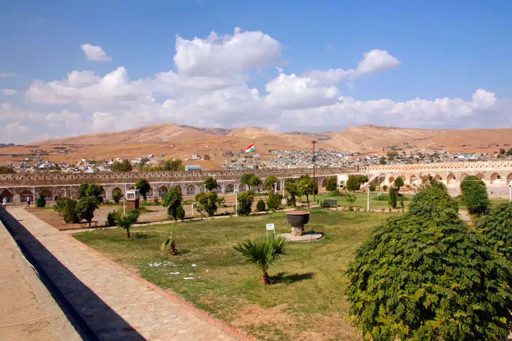 Die Zitadelle von Koya in Kurdistan-Irak